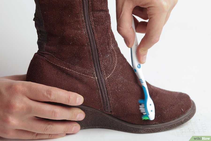 Как удалить соль с замшевой обуви простыми средствами