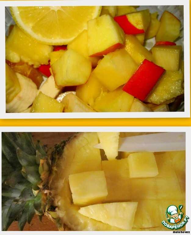 Мы делили… ананас — простые и красивые способы разделки