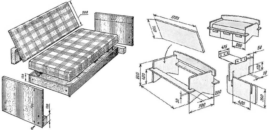 Как быстро изготовить угловой диван своими руками можно из дерева, ориентировано-стружечных плит и даже строительных паллет
