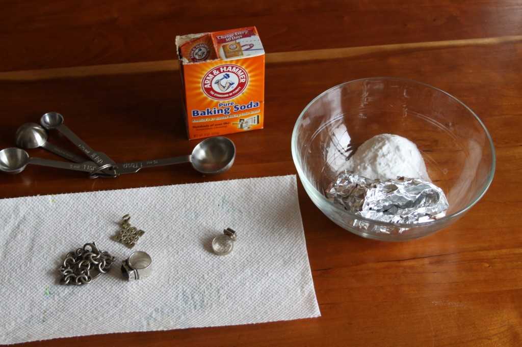 Чистка серебра содой в домашних условиях от черноты