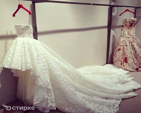 Можно ли стирать свадебные платья в условиях дома в стиральной машине автомат