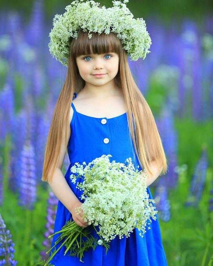 6-летняя настя из россии признана самой красивой девочкой в мире