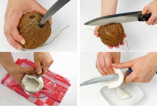 Как очистить кокос в домашних условиях: 5 эффективных способов
