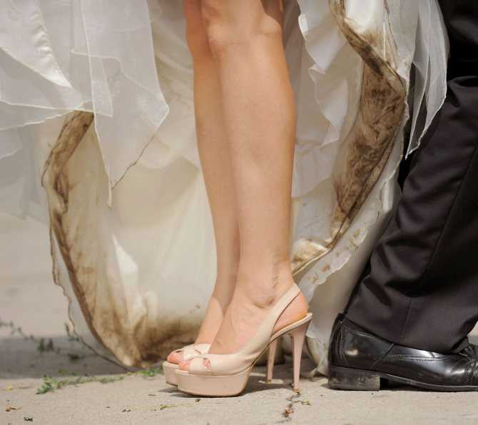 ? как постирать свадебное платье ❤️ в домашних условиях