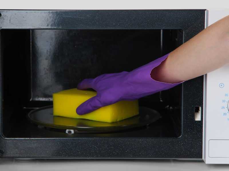 Как быстро очистить микроволновку изнутри от жира лимонной кислотой в домашних условиях