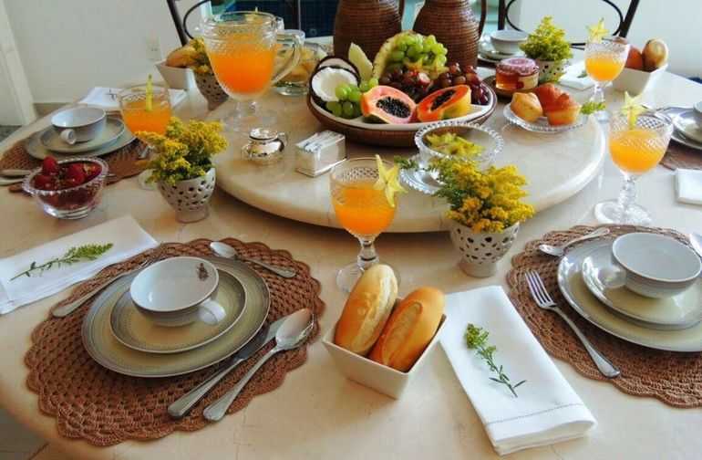 Сервировка стола к завтраку: история, правила сервировки, декор | дом мечты