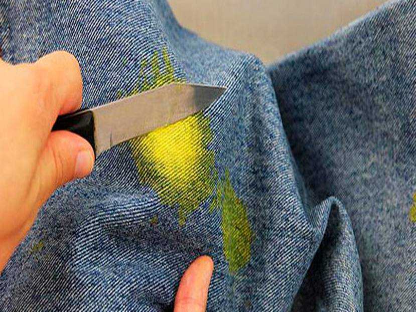 Избавляемся от краски на одежде в домашних условиях быстро и легко