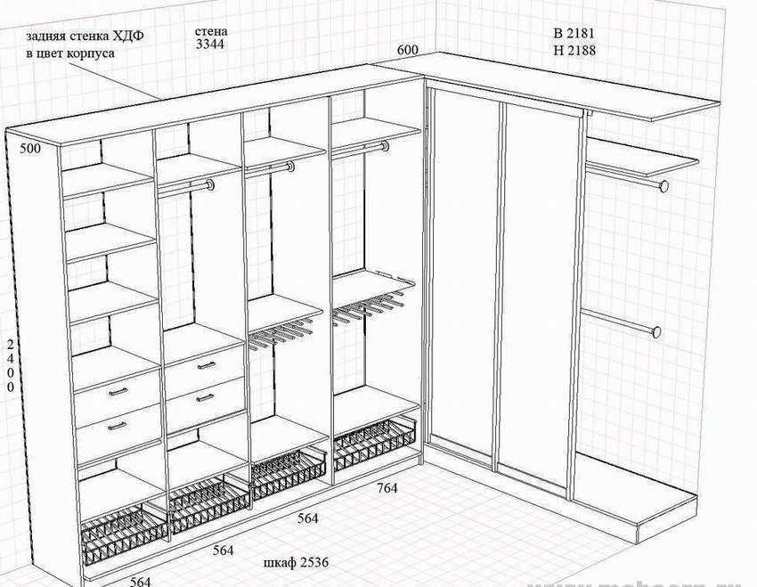 Шкаф-купе своими руками – пошаговая инструкция по проектированию, сборке и установке (115 фото)