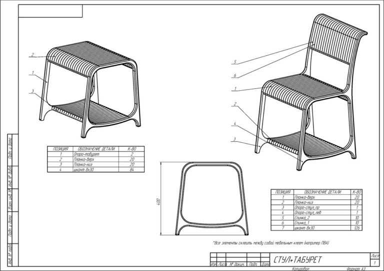 ✅ как сделать складной стул: чертежи, фото, схема сборки - кнопкак.рф