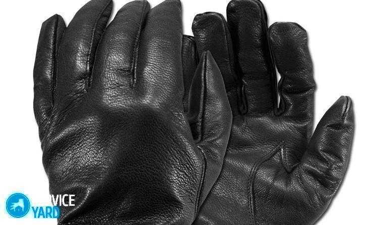 Особенности ухода за кожаными перчатками