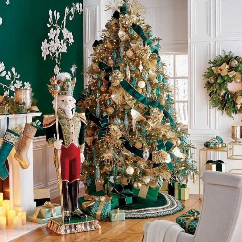 Украшаем елку на Новый год 2019 и какие цвета в декоре лучше использовать. Какие елочные украшения лучше выбрать, интересные варианты украшения елки.