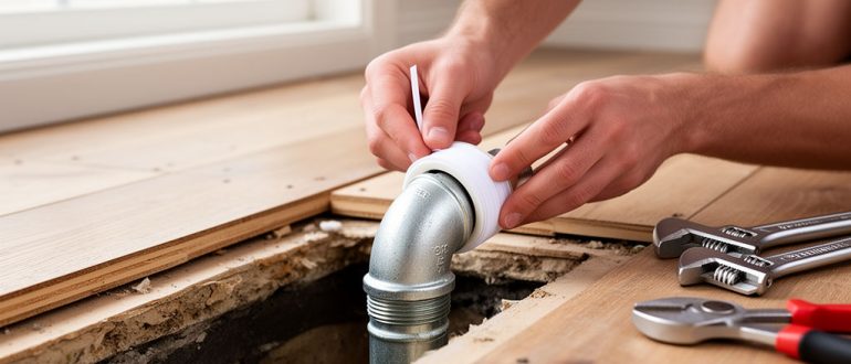 Герметизация резьбовых соединений при ремонте пола: практические инструкции и материалы