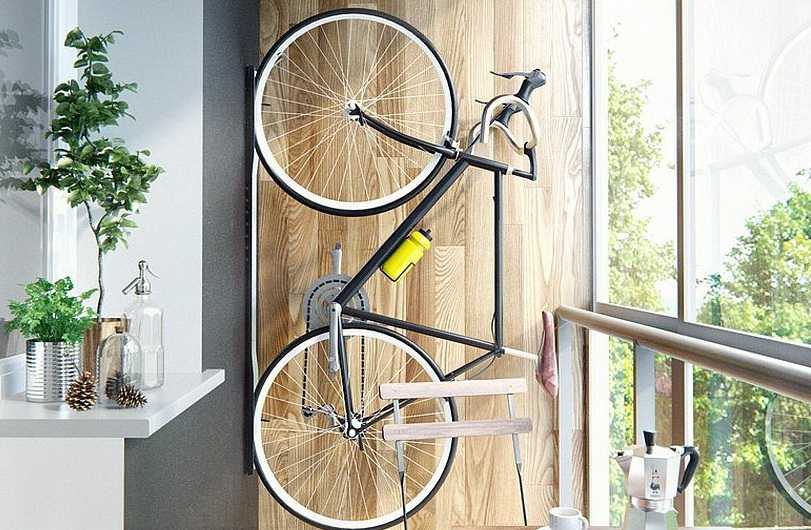 Как и где зимой хранить велосипед в маленькой квартире