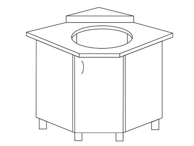 Тумба под мойку для кухни своими руками: схема и чертёж, выбор материала и этапы изготовления