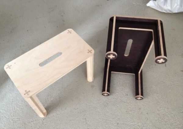 Изготовление и сборка складного стула своими руками, варианты декора