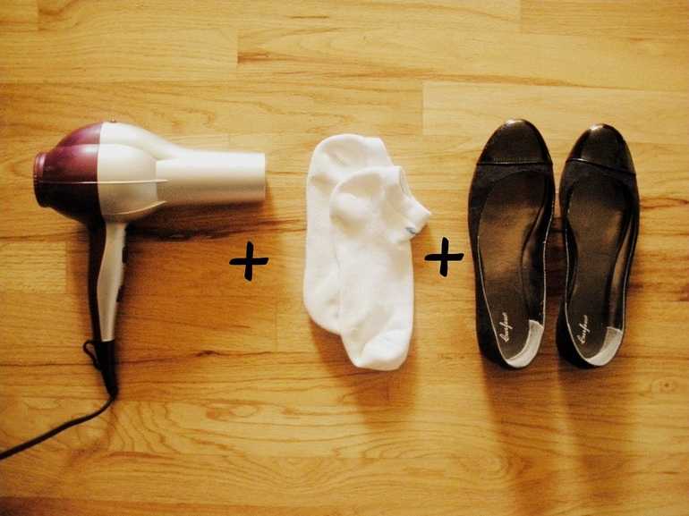 Как разносить обувь, которая жмет – применение народных методов