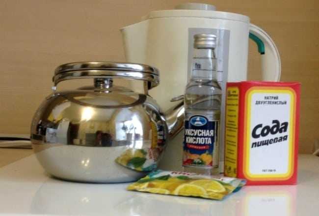 Как почистить чайник от накипи уксусом: народные средства и популярные рецепты для чистки электрочайников