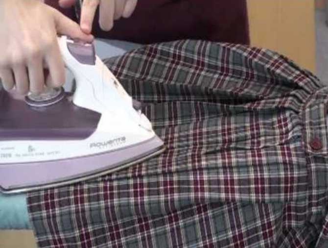 Как правильно гладить мужские брюки со стрелками