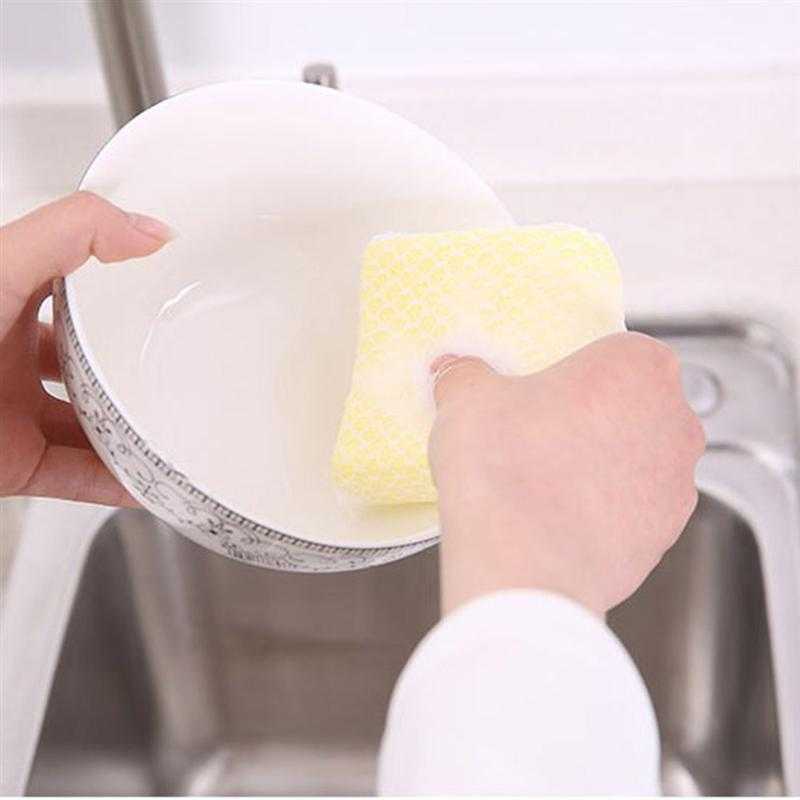 Почему губки для мытья посуды разного цвета?