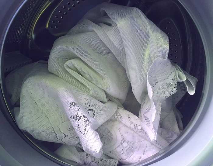 Как постирать тюль чтобы не гладить: в стиральной машине автомат
