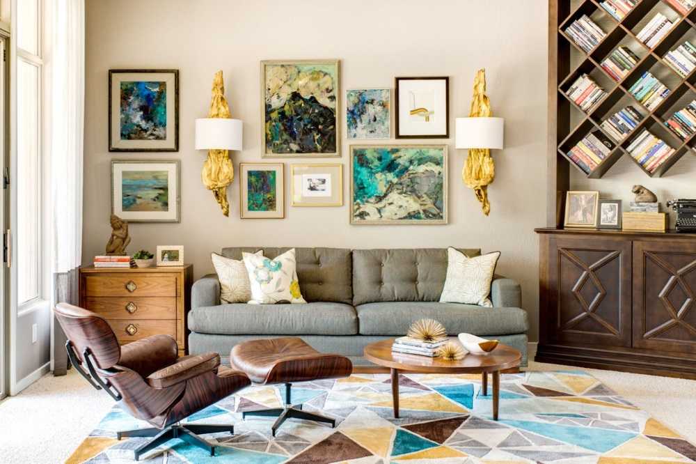 Как выбрать картины для интерьера гостиной в современном стиле по цвету и размеру Советы по выбору полотен для комнат в различном дизайне