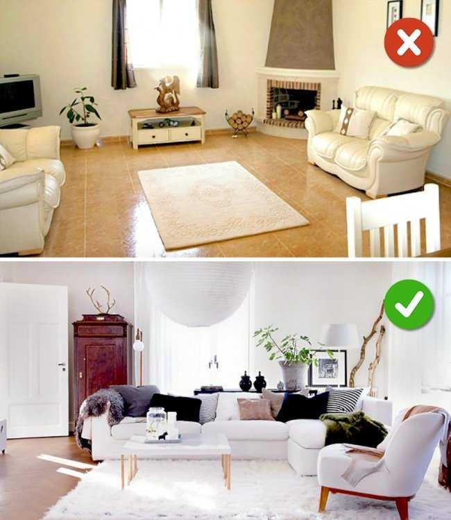 Ошибки в дизайне интерьера квартиры: как исправить ошибки в интерьере, фото | houzz россия