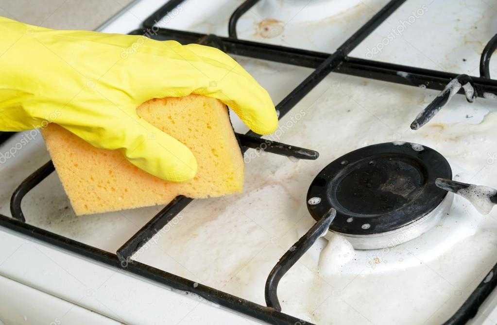 Как очистить решетку газовой плиты в домашних условиях?