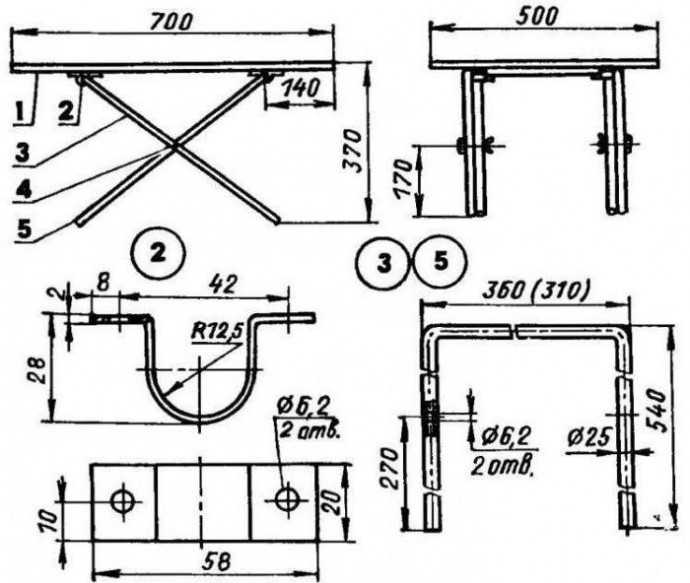 Идеи и инструкции по изготовлению столов из металлопрофиля своими руками. Правила сварки, резьбового соединения или изгибания профильных труб.