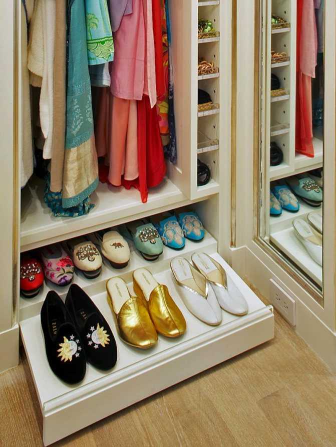 Как хранить обувь, чтобы не занимала много места в квартире, и быстро находить нужную пару