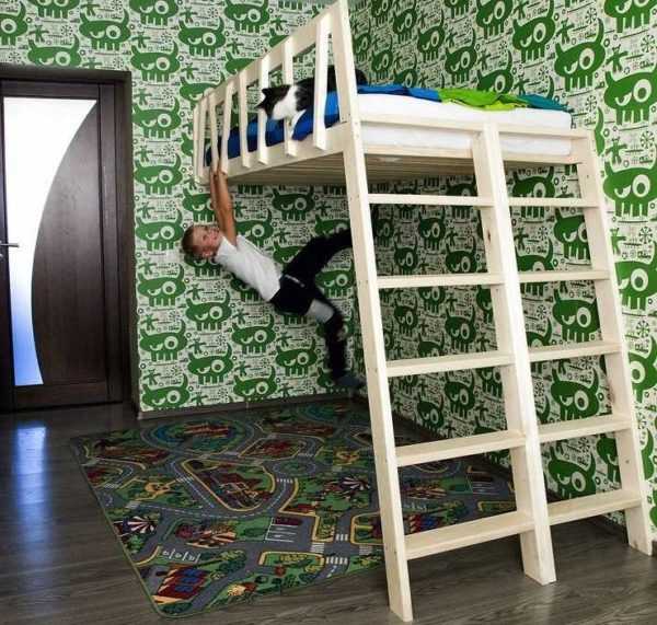Детская кровать своими руками простой «базовой» конструкции