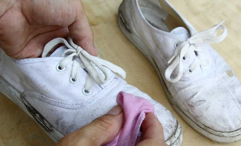 Как отбелить подошву кроссовок в домашних условиях
