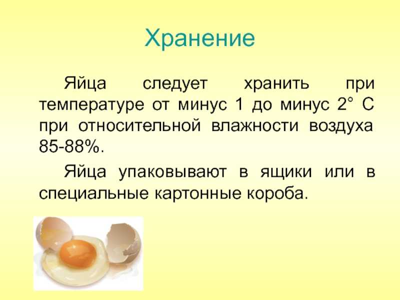 Каков срок хранения в домашних условиях сырых куриных яиц при комнатной температуре согласно санпин?