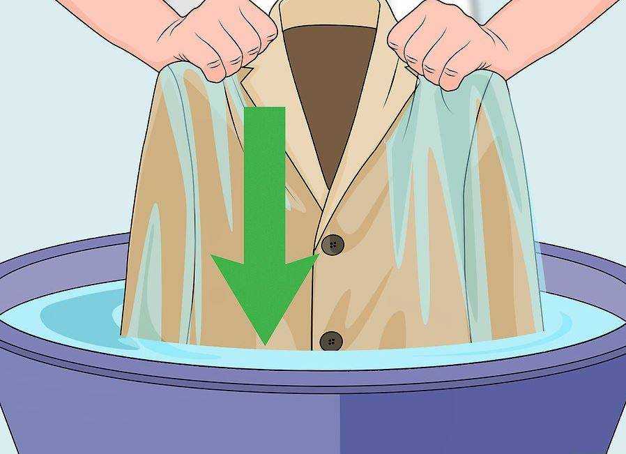 Как почистить пиджак в домашних условиях