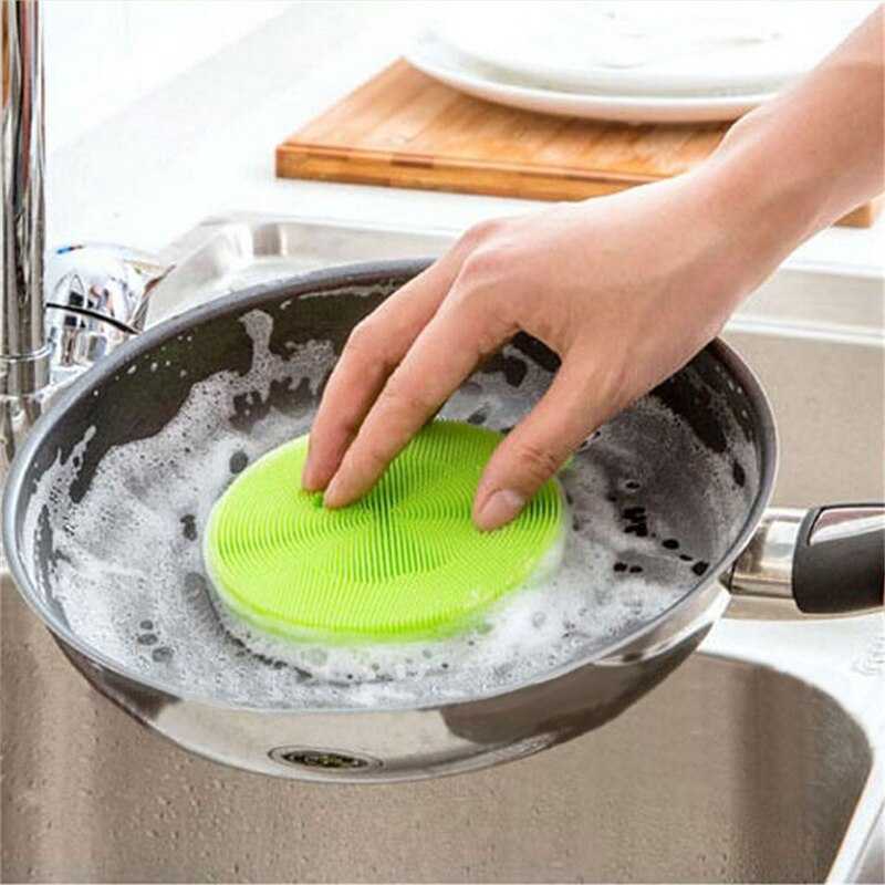 Обзор силиконовых губок для мытья посуды: плюсы и минусы, стоимость, отзывы пользователей