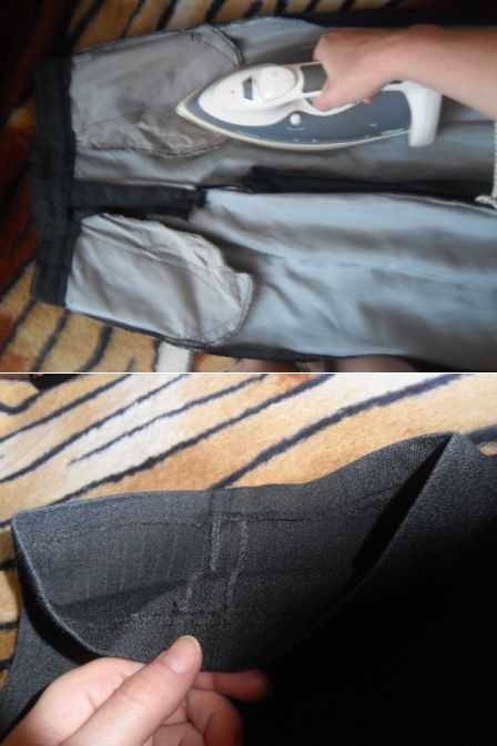 Как гладить брюки со стрелками (мужские и женские), чтобы не осталось следа с помощью утюга или отпаривателя, с марлей и без: пошаговое фото для начинающих