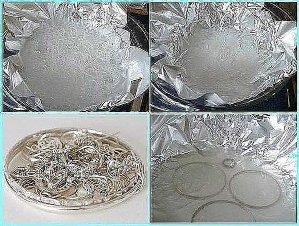 Как почистить серебро в домашних условиях: от черноты, чтобы блестело