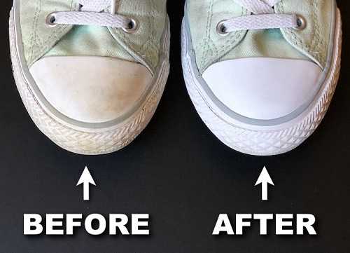 Как очистить белую подошву кроссовок и кед, убрать желтизну и избавиться от загрязнений | xn--90acxpqg.xn--p1ai