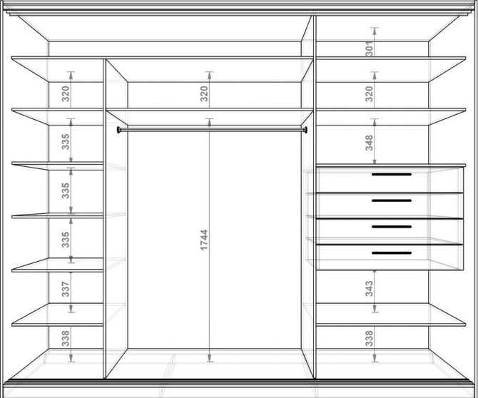 Проектирование, деталировка и сборка шкафа-купе своими руками поэтапно