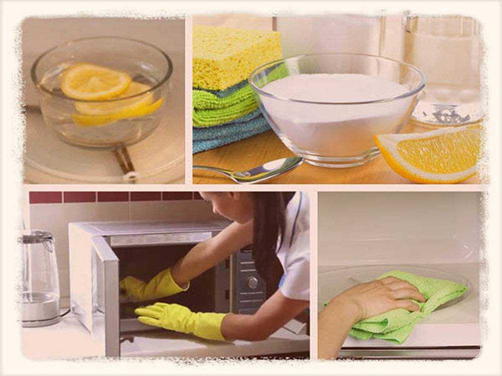 Как почистить микроволновую печь быстро содой в домашних условиях