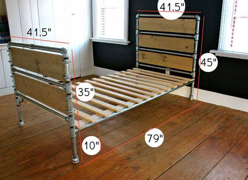 Кровать из металла: лучшие современные решения и оптимальные модели (135 фото)