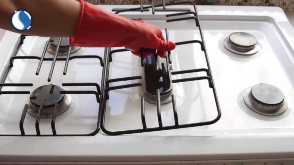 Как отмыть от жира чугунную решетку от газовой плиты домашними средствами