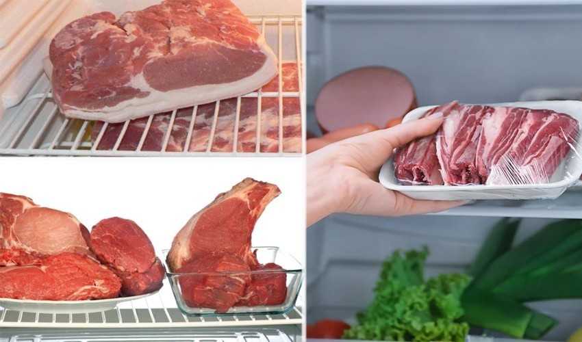 Сколько и как правильно хранить мясо в холодильнике