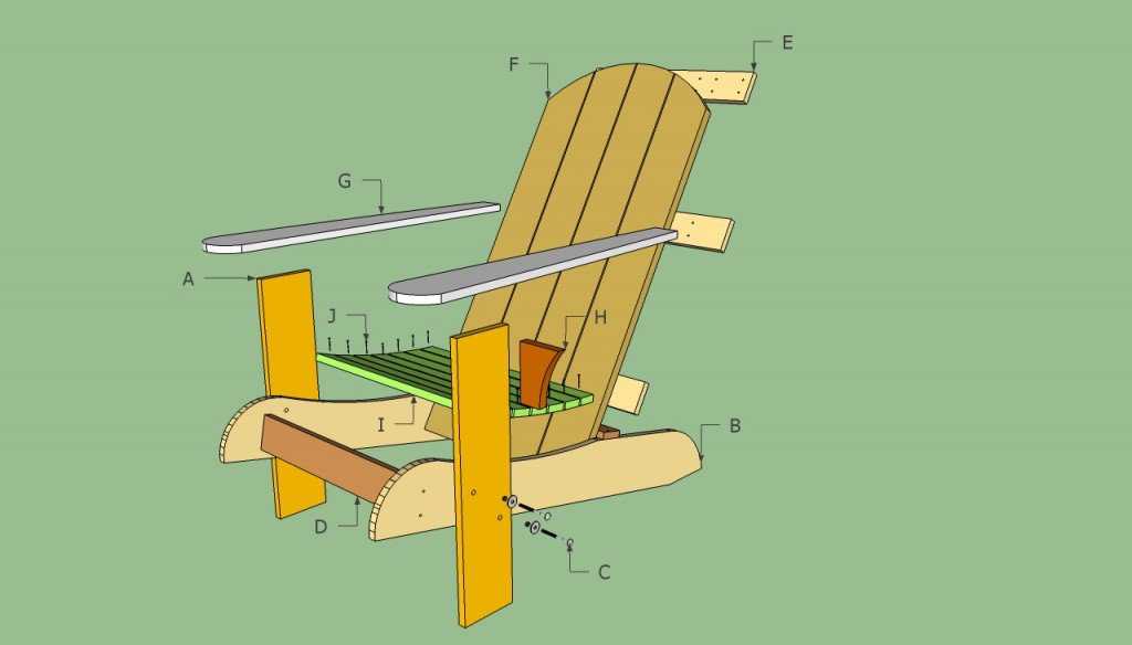 Кресло-качалка своими руками: фото, чертежи, как сделать из фанеры, дерева, размеры, мастер-класс в домашних условиях