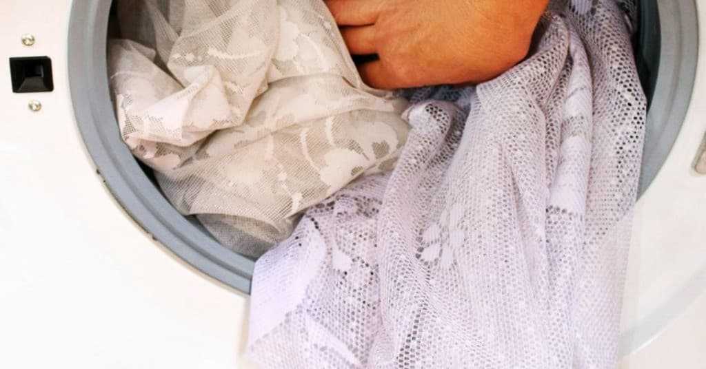 Как постирать тюль чтобы не гладить: в стиральной машине автомат