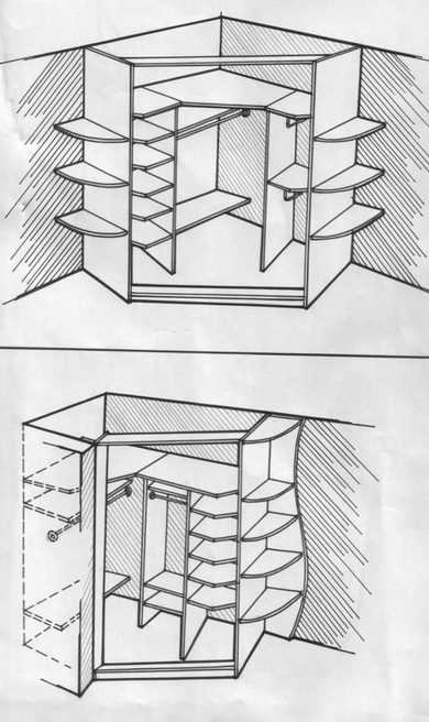 Шкаф купе своими руками – схемы и чертежи, расчеты, инструкция по сборке