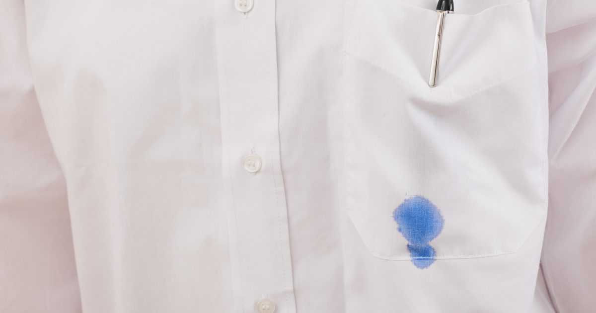 Эффективные способы удаления чернил с белой одежды