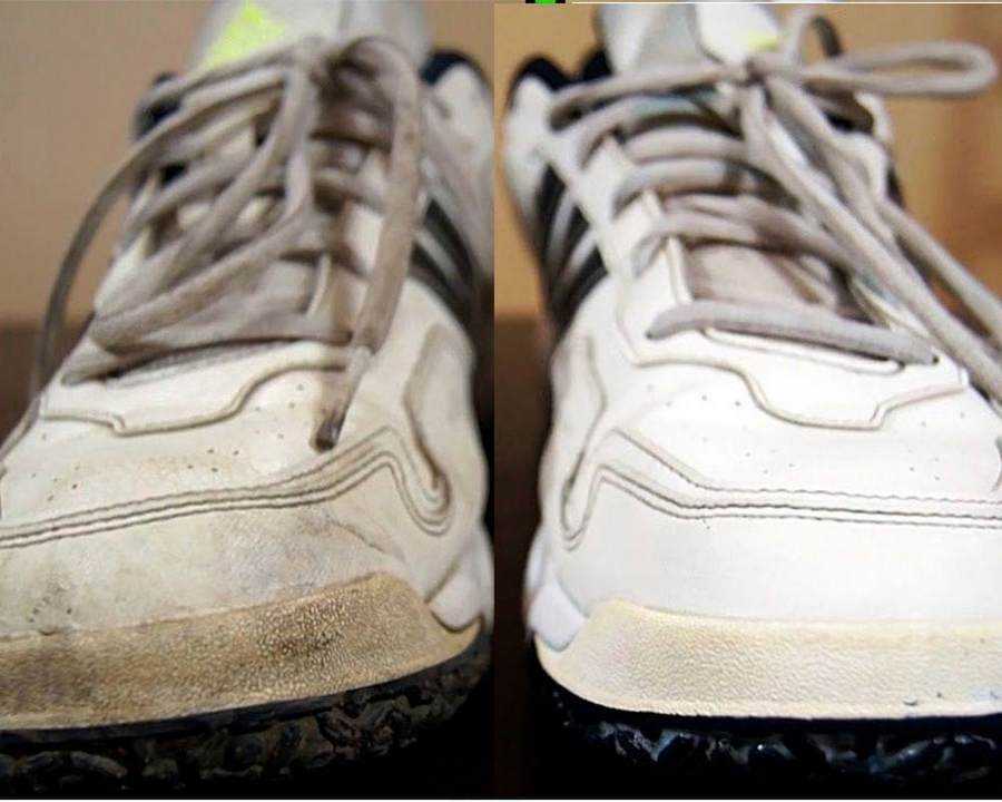 Отбелим белое: как можно очистить подошву на кроссовках, кедах и другой обуви