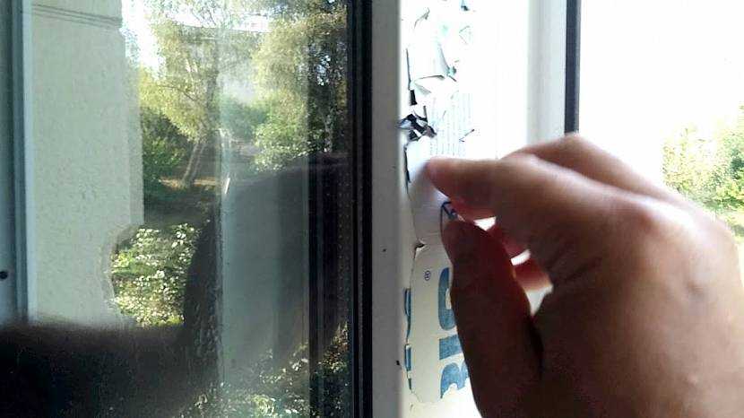 Как снять старую защитную пленку с пластиковых окон, если она засохла и не снимается