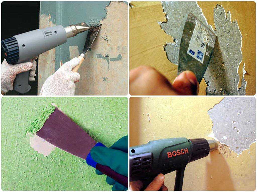 Чтобы удалить старую краску со стены, нужно сначала определить разновидность краски (масляная, акриловая, водоэмульсионная). Есть несколько способов очищения стен от краски.