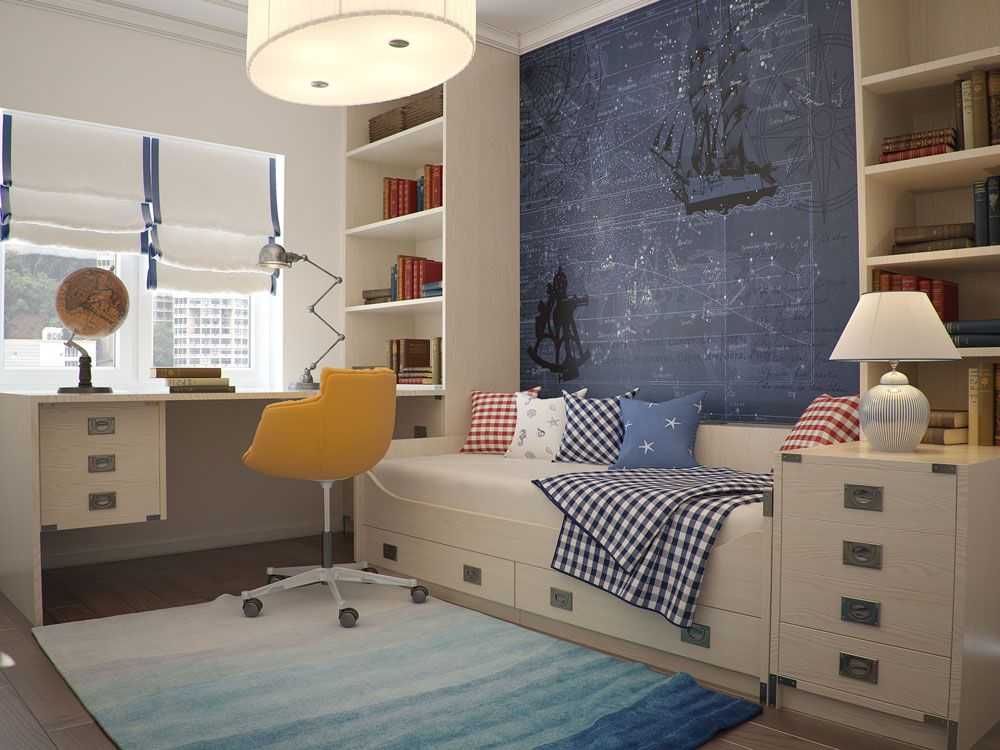 Как оформить комнату для мальчика подростка. Как красиво и стильно декорировать комнату и правильно подобрать стиль и мебель.